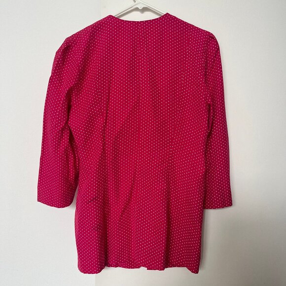 Pink White Polka Dot Lace Set - Picture 7 of 10